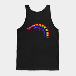 Musical Record Rainbow Tank Top